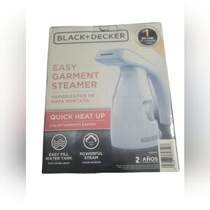 Black & Decker Pink and Blue Garment Steamer